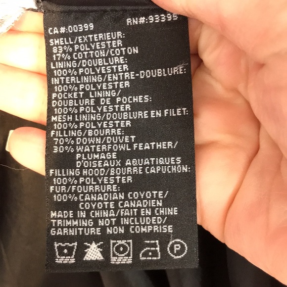 Artic expedition down fur trim winter outdoor coat - Picture 8 of 16